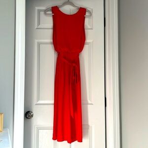 Vince Camuto size 6 orange jumpsuit